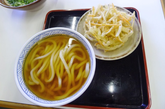 うどん どんどんのかき揚げうどん