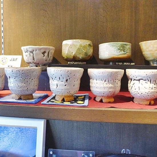 キモノスタイルカフェのコラボ陶器