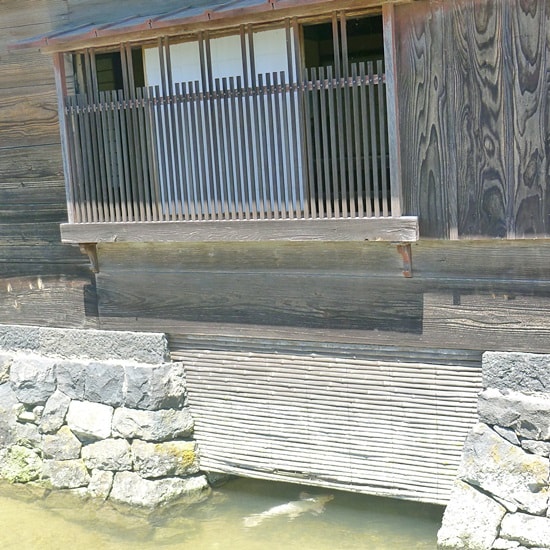 湯浅家の取水口
