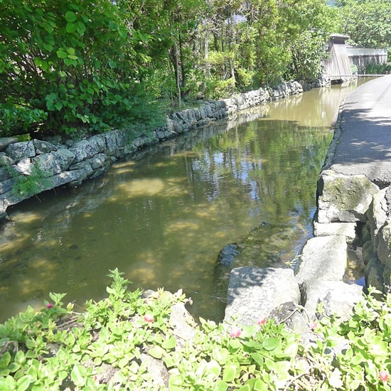 藍場川降り場