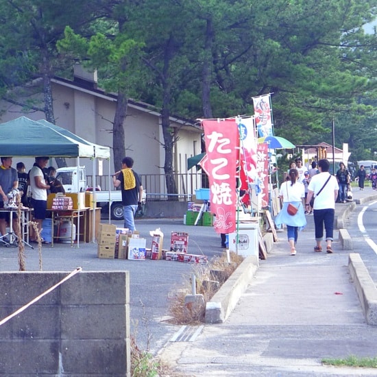 萩・日本海大花火大会の屋台やお店